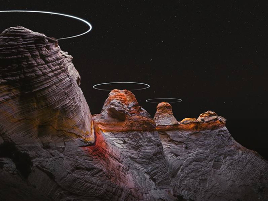 無人機除了拍攝，還能這樣用？怪不得美國攝影師能拍出神秘大片