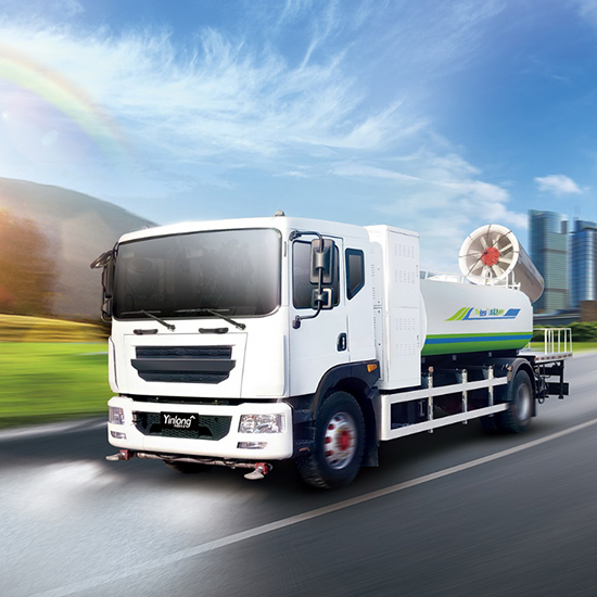 防疫在行動(dòng) 銀隆純電動(dòng)市政環(huán)衛(wèi)車助力城市消殺工作