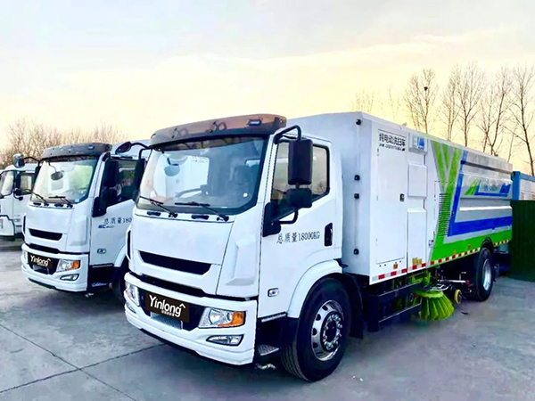 潔凈新天地 銀隆市政車進(jìn)駐臨沂