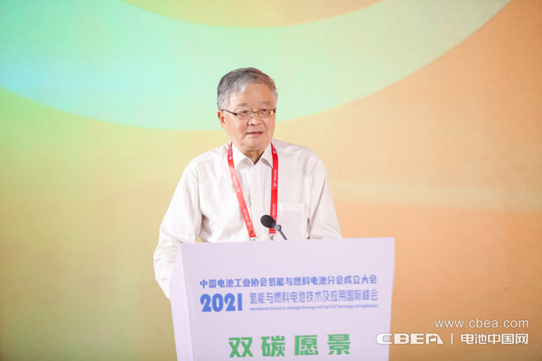 國際氫能協會(IAHE)副主席/清華大學核能與新能源技術研究院教授毛宗強致辭