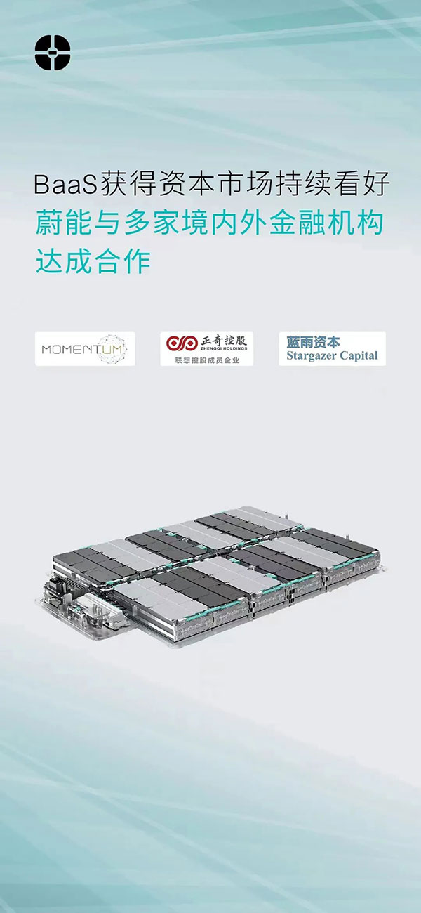 BaaS獲得資本市場持續(xù)看好，蔚能與多家境內(nèi)外金融機構(gòu)達成合作