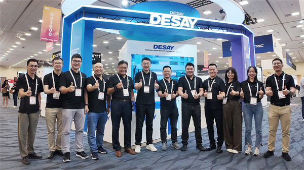 世界矚目！德賽電池“儲能天團”隆重亮相北美RE+展會