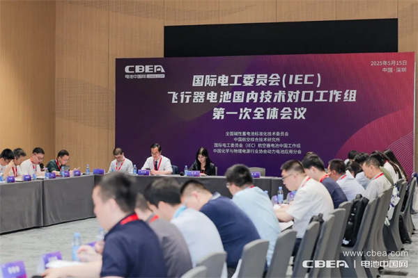 IEC飛行器電池國內技術對口工作組第一次全體大會在深圳召開
