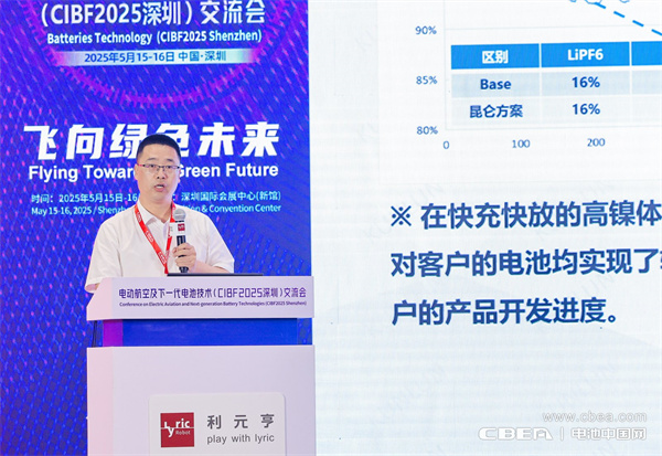 香河昆侖孫春勝作主題演講——安全，綠色，高效，低成本的昆侖電解“智”加速低空經濟電池的技術迭代